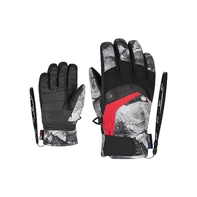 Abbildung von Ziener Jungen LABINO AS(R) Glove junior Ski Handschuhe/Wintersport Wasserdicht, Atmungsaktiv, Persian Blue, 7