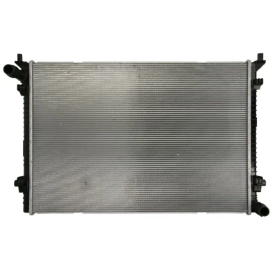 Abbildung von NISSENS 606705 Kühler, Motorkühlung Aluminium 720 502 26 Kühlrippen gelötet