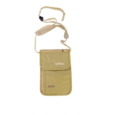 Abbildung von Tatonka Brustbeutel Skin Neck Pouch RFID B Geldbeutel zum Umhängen mit TÜV geprüfter Blockierung Bietet Platz für (EU ) Reisepass, Internationaler Führerschein, Kreditkarten, Bargeld, etc.
