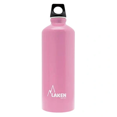 Abbildung von Laken Futura Alu Trinkflasche Schmale Öffnung Schraubdeckel mit Schlaufe 0,75L, Rosa
