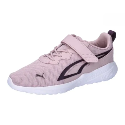 Abbildung von Puma ALL DAY Active Unisex Laufschuh Neutral für Kinder, Größe: 28, Mauve mist/midnight plum Schuhe