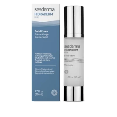 Abbildung von Sesderma Hidraderm Hyal Feuchtigkeitscreme Gesichts Feuchtigkeitspflege 3 Arten von Hyaluronsäure Maximale Hydratation Schnell Einziehende 50 ml