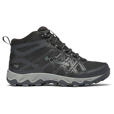 Abbildung von Columbia Peakfreak X2 Mid Outdry Damen knöchelhohe Wanderstiefel, Schwarz (Black/Titanium II), 37 EU