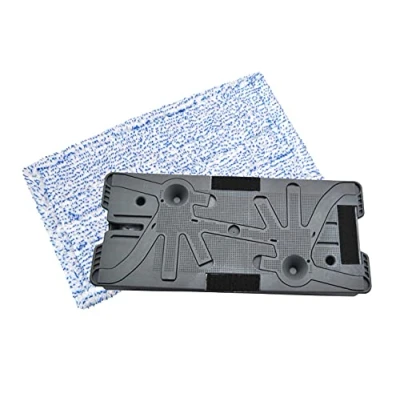 Abbildung von Ersatzplatte Tuchträger + 1 Reinigungstuch geeignet für Vorwerk Kobold SP600 SP 600 Saugwischer und Akku Saug&quot;wischer