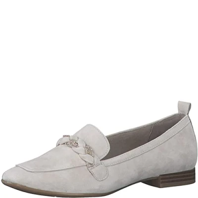 Abbildung von Tamaris Slipper taupe, Damen, Größe: 41, Taupe