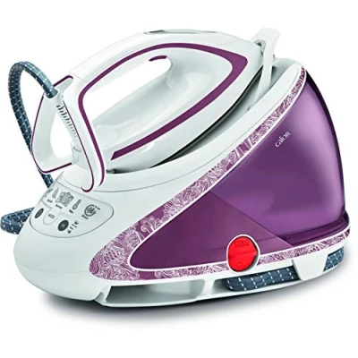Abbildung von Calor GV9560C0 Pro Express Ultimate Hochdruck Dampfbügelstation, Kunststoff, Weiß, Violett