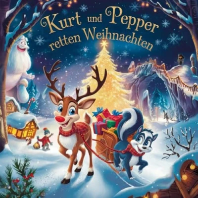 Abbildung von Kurt und Pepper retten Weihnachten 24 aufregende Abenteuergeschichten für die Zeit bis Heiligabend.: Ideal Adventszeit: Kurze Geschichten ... oder Selberlesen Kinder ab 4 Jahren.