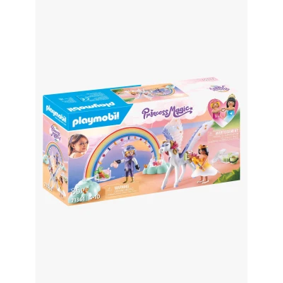 Abbildung von Playmobil® Konstruktions Spielset »Himmlischer Pegasus mit Regenbogen (71361), Princess Magic«, (85 St.), Made in Europe