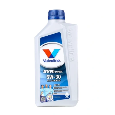 Abbildung von Valvoline Synpower MST C3 5W 30 1l Motoröl 872596 VOLKSWAGEN: Golf 4, 5, 7, AUDI: Q3, A4 B8 Avant, A6 C6 BMW: 5 Saloon, 3 Saloon