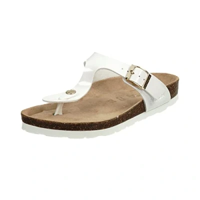 Abbildung von Rohde Sunnys Zehentrenner, Damen, Größe: 37, White Schuhe