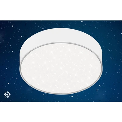 Abbildung von LED Deckenleuchte Flame Star, Ø 15,7 cm, weiß