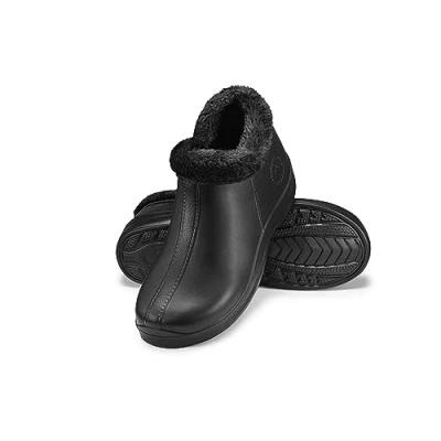Abbildung von ESTRO Gummistiefel Gefüttert Herren Regenstiefel Gefütterte Winter Regenschuhe A16 (36, Schwarz 2)