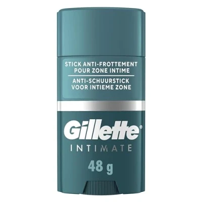 Abbildung von Gillette Anti Kratz Stick für Intimbereich, Intimate, reduziert Reibung, Herren, einfache Anwendung, dermatologisch getestet