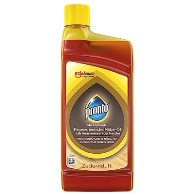 Abbildung von Pronto® Extra Pflege Regenerierendes Möbel Öl, mit Zedernduft, 1er Pack (1 x 250 ml)