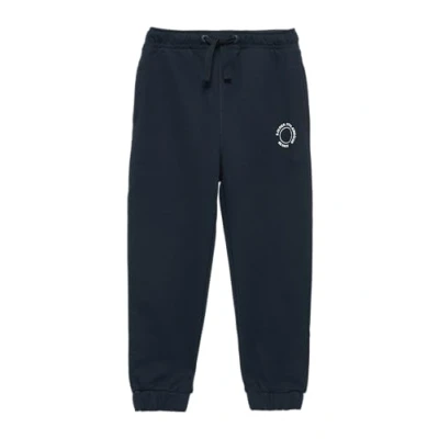 Abbildung von s.Oliver Unisex Jogginghose aus Sweat mit kleinem Print Detail Navy 122