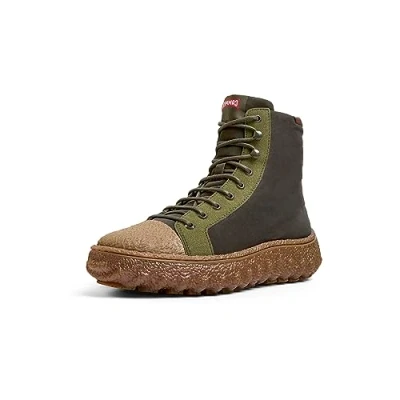 Abbildung von Camper Ground Schnürstiefelette, Herren, Größe: 42, Dark green Schuhe