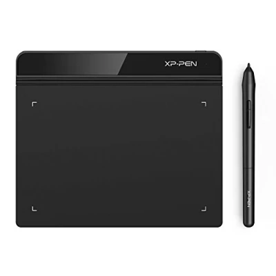 Abbildung von XP Pen G640 Grafiktablett 6 x 4 Zoll Stift Tablet zum Zeichnen mit 20 Ersatzspitzen OSU Spiel