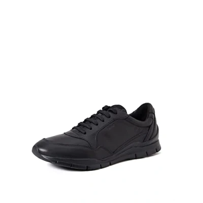 Abbildung von Geox Damen D Sukie Sneakers, Schwarz, 41 EU
