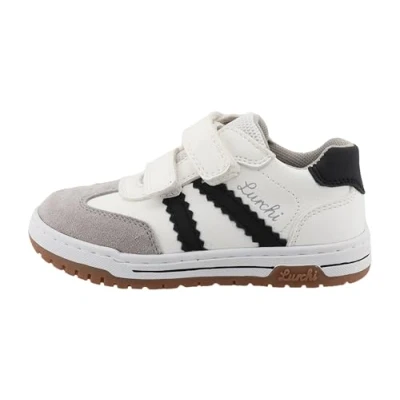 Abbildung von Lurchi Berry 2 Unisex Sneaker low für Kinder, Größe: 27, White/black Schuhe