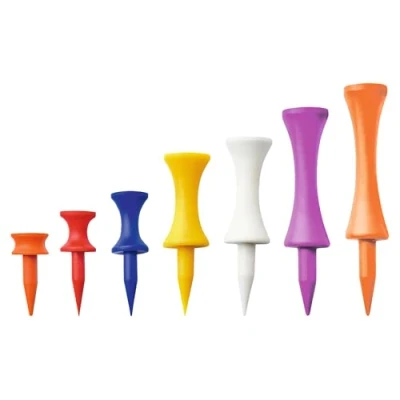 Abbildung von Longridge Golf Tee Kunststoff Schloss 50 mm Orangen