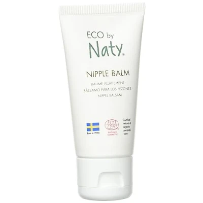 Abbildung von Eco by Naty, Brustwarzensalbe, Bio zertifizierte pflanzliche Extrakte, Hypoallergen und dermatologisch getestet, 30 ml Flasche