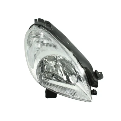Abbildung von ABAKUS 552 1116R LD EM Scheinwerfer rechts H4, PY21W, W5W glasklar ohne Lampenträger, Glühlampe Stellmotor für LWR P43t, BAU15s