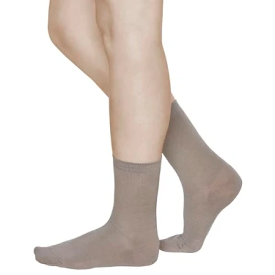 Abbildung von vitsocks Damen Wollsocken MERINO WOLLE warme Socken (3 PAAR) Winter Merinosocken dünn Wool Socks, einfarbig, beige, 39 42