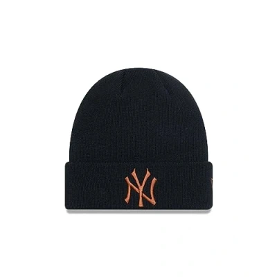 Abbildung von New Era York Yankees MLB Mütze LA Damen Herren League Essential Baseball Beanie schwarz One Size