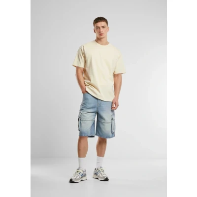Abbildung von Urban Classics Jeans Shorts, Herren, Größe: 31, New light blue dirty washed