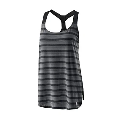 Abbildung von Wilson Damen Tank Top, CONTROL TANK, Polyester/Spandex, Schwarz, Größe M, WRA780202MD