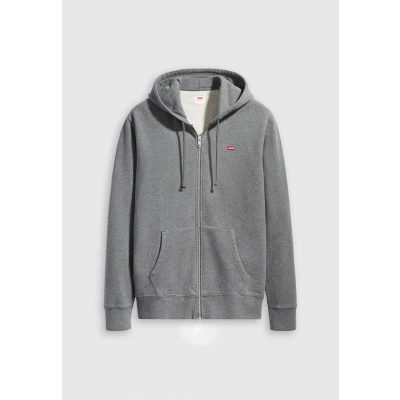 Abbildung von Levi&#039;s THE Original ZIP UP Sweatjacke, Herren, Größe: Small, Charcoal heather