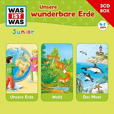 Abbildung von Was Ist Junior 3 CD Hörspielbox Vol.2 Erde