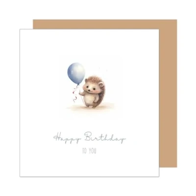 Abbildung von Edition Seidel Premium quadratische Geburtstagskarte mit Umschlag. Glückwunschkarte Happy Birthday to you Karte Spruch für Mann Frau Freund Freundin Kind (GQ407 SW025)