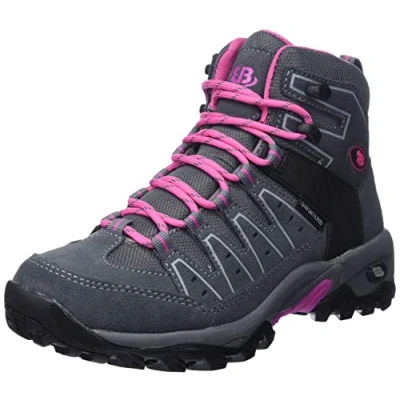 Abbildung von Brütting Damen Mount Pinos High Cross Laufschuhe, Anthrazit Pink, 40 EU