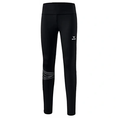Abbildung von Erima Racing LANG Tights, Damen, Größe: 36, Schwarz