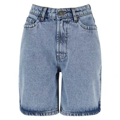 Abbildung von Urban Classics Bermuda Jeans Shorts, Damen, Größe: XS, Tinted lightblue washed