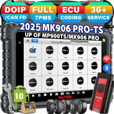 Abbildung von Autel MaxiCOM MK906 PRO TS Android 10, 2024 Superschnelle Ver von MaxiSys MS906 MS906TS MK908 II, Top TPMS Programmierung, ECU Codierung, 36+ Dienste, AutoScan 2.0