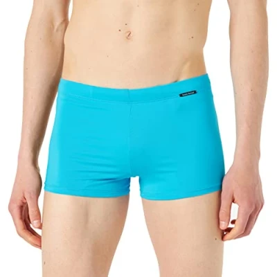 Abbildung von Bruno Banani Herren Mini Wave Line 2.0 Badehose, Türkis (Türkis 225), Small (Herstellergröße: S)
