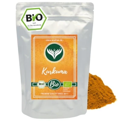Abbildung von Azafran BIO Kurkumapulver Premium Kurkuma gemahlen 500g