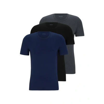 Abbildung von BOSS Classic 3 PACK Unterhemd/shirt, Herren, Größe: XXL, Open blue