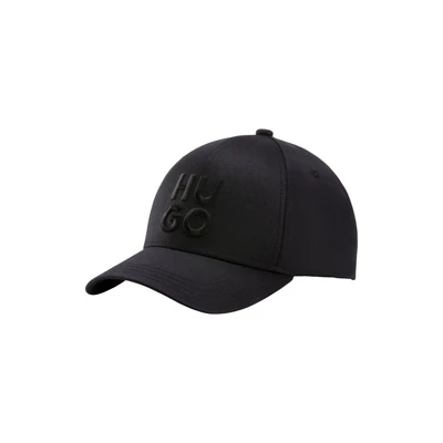 Abbildung von HUGO JUDE Stacked Cap, Herren, Größe: One Size, Black