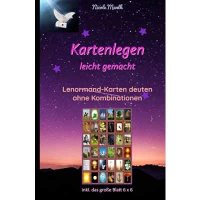 Abbildung von Kartenlegen leicht gemacht: Lenormand Karten deuten ohne Kombinationen