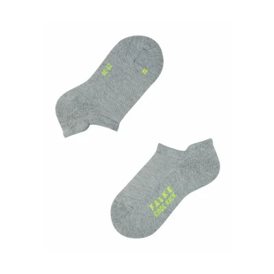 Abbildung von Falke COOL KICK Sneaker Socks Anatomical Plush SOLE Socken Light grey für Kinder, Größe: 35 38,