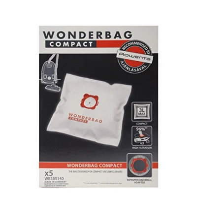 Abbildung von Rowenta WB305140 Staubsaugerbeutel, Wonderbag Compact
