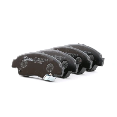 Abbildung von BREMBO P 28 024 Bremsbelagsatz mit akustischer Verschleißwarnung ohne Zubehör HONDA: Civic V Hatchback, Jazz 2, 3