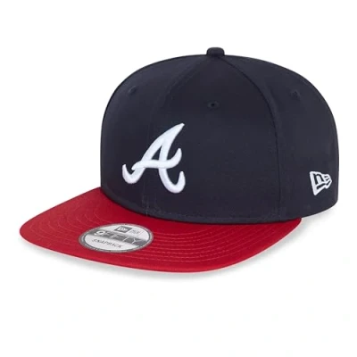 Abbildung von New Era Atlanta Braves MLB Essentials Navy Red 9Fifty Snapback Cap M L