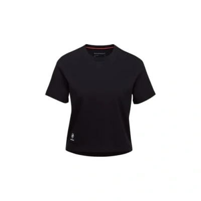 Abbildung von Mammut Massone Cropped Patch Tshirt basic, Damen, Größe: XS, Black