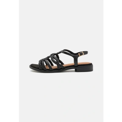 Abbildung von Marco Tozzi Riemensandalette, Damen, Größe: 39, Black Schuhe
