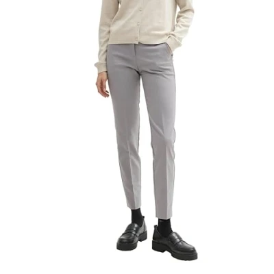 Abbildung von TOM TAILOR Damen Mia Slim Fit Hose,10921 Explicit Grey, 32/30