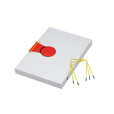 Abbildung von Jalema Pli Fix Archivbinder 2639800000, Füllvermögen circa 700 Blatt, 100er Packung, 88 mm Lochung, gelb
